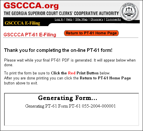 Pt-61 Printable Form