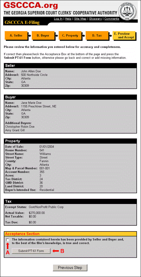 Printable Pt61 Form Georgia Printable Forms Free Online