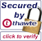 Thawte SSL Certificate